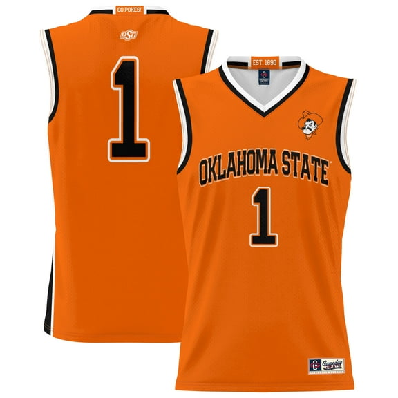 Unisex GameDay Greats #1 Orange Oklahoma State Cowboys Lightweight Basketball Jersey