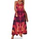 thumbnail image 1 of Nuevo diseño de patrón de textura de triángulo geométrico rojo abstracto (Digital Futrure - Hipster / Moda) Vestido sin mangas, 1 of 7