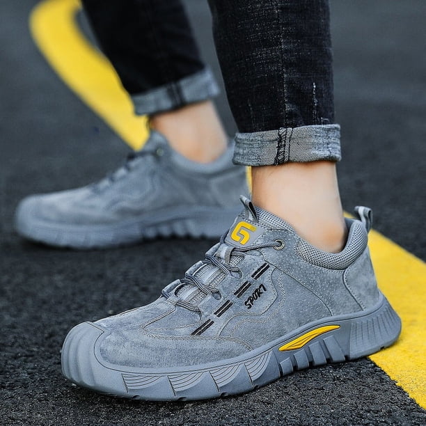 Men Safety Shoes Indestructible Steel Toe Shoes Male Puncture