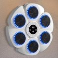 thumbnail image 5 of 2025 Upgraded Music Boxing Machine for Adults and Kids, Large Size Wall Mounted Boxing Training Equipment with Gloves, Punching Bag for Home, Office, and Gym, 9 Modes & 9 Speeds(White), 5 of 9