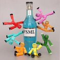 thumbnail image 3 of Diy Creat Sticky Robot Film d'animation Stikbot Toys Baby, 3 of 5