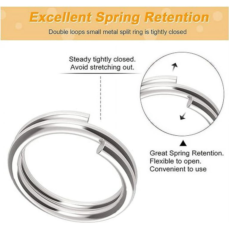 Wholesale Decorative Connector Stainless Steel Metal O Ring Gold