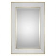 thumbnail image 2 of Uttermost Cormor White Mirror, 2 of 2