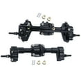 thumbnail image 4 of ZheElen RCGOFOLLOW 2piece Aluminum Alloy Protector Front Rear Axle For 1/24 Rc Front Rear Axle FMS FCX18 FCX24 RC Car Part Black, 4 of 6