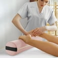 thumbnail image 4 of Saloniture Full Round Massage Table Bolster Pillow Pad - 26 x 6 Inch - Pink, 4 of 6