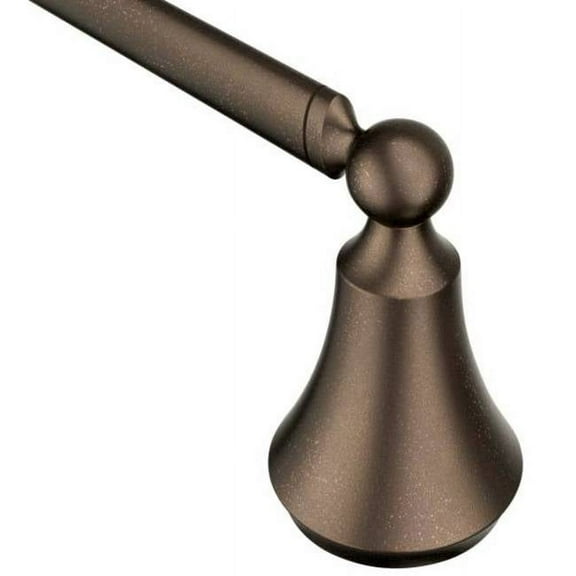 Open Box Moen YB5224ORB Wynford 24 in. Towel Bar in Oil Rubbed Bronze