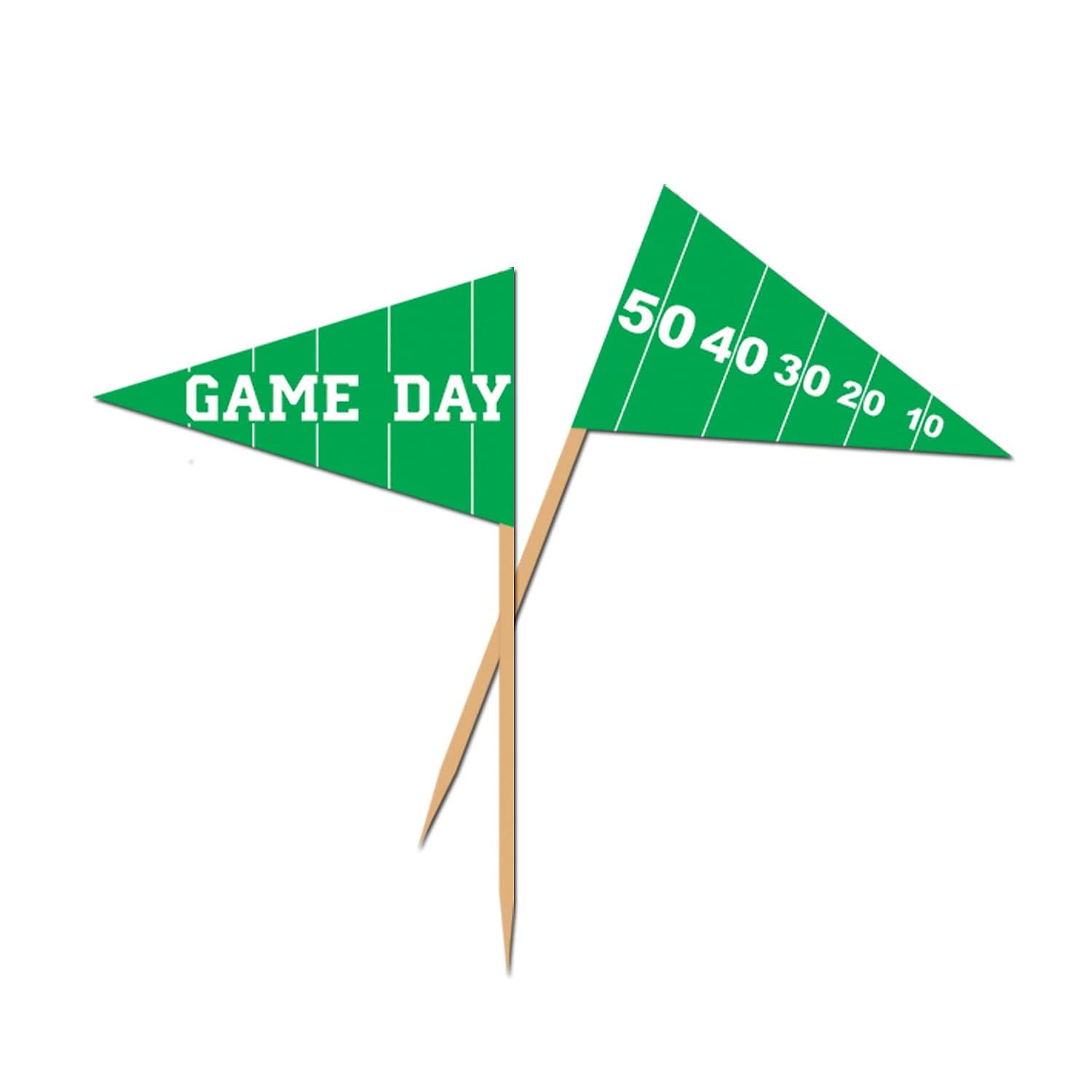 Beistle Game Day Football Picks 2 1/2'' 60106