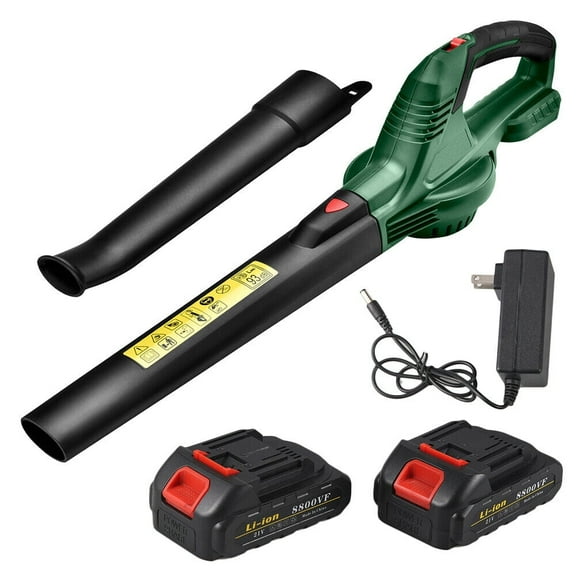 JahyShow Cordless Leaf Blower Battery Operated: 20V Electric Mini Handheld Leaf Blower - Lightweight Small Powerful Blower Battery Powered