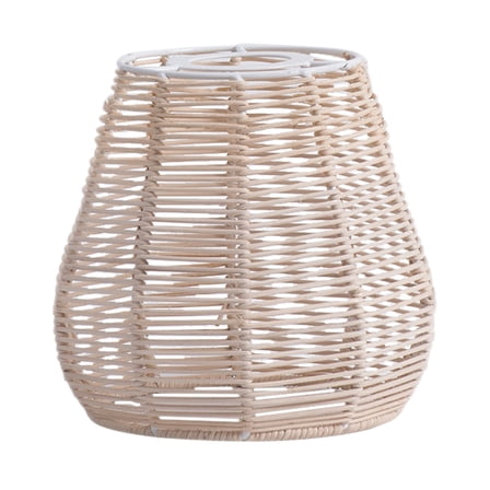 Weiweiguan Chandelier Lampshade Replacement Rattan Woven Lampshade for Kitchen Bar Restaurant