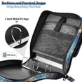 thumbnail image 4 of FORMRS Zipper Binder with Shoulder Strap 2-inch Ring 500 Sheet Capacity File Bag, Crystal Moon, 4 of 5