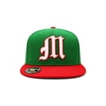 thumbnail image 2 of Knite Gorra Mexico Capital Snapback Letra M Estilo Gotico Bordado 3D World Cup, 2 of 5