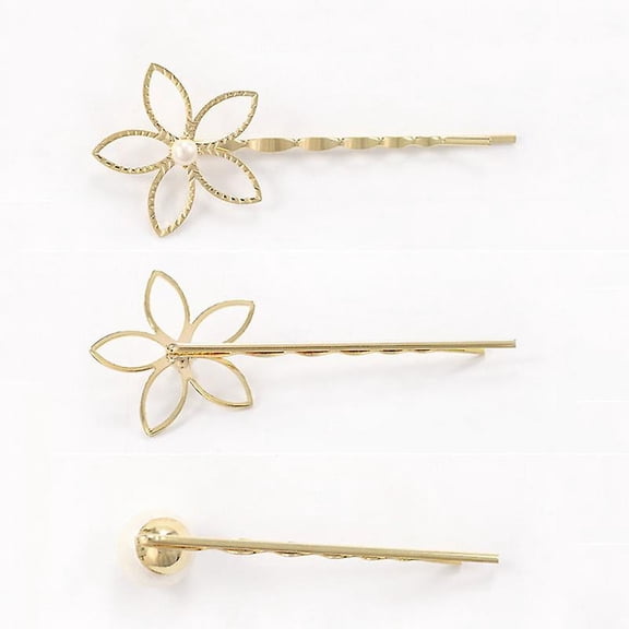 3pcs Pearls Bobby Pins
