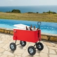 thumbnail image 6 of Zimtown 80 Quart Patio Cooler Cart - Keep Your Drinks Cool in Style, 6 of 7