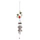 thumbnail image 1 of Luz LED de carillones de viento de hierro forjado con energía solar, impermeable, decorativa para jardín y césped, 1 of 10
