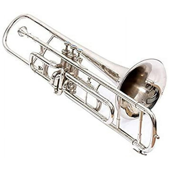 NauticalMart Valve Trombone Nickel Plated Bb