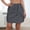 Dark Gray, variant on Skorts for Woman - High Waisted Hiking Cargo Skorts with Pockets Quick Dry Golf Tennis Workout, Dressy Casual Waist Skirt