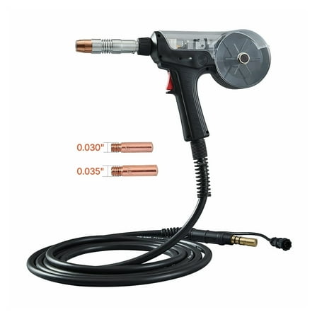 200 Amp Spool Gun for Hobart IronMan 240 Mig Welders, 20FT Cable, Aluminum/Flux Core Welding, Wire Feed System, Lightweight & Ergonomic