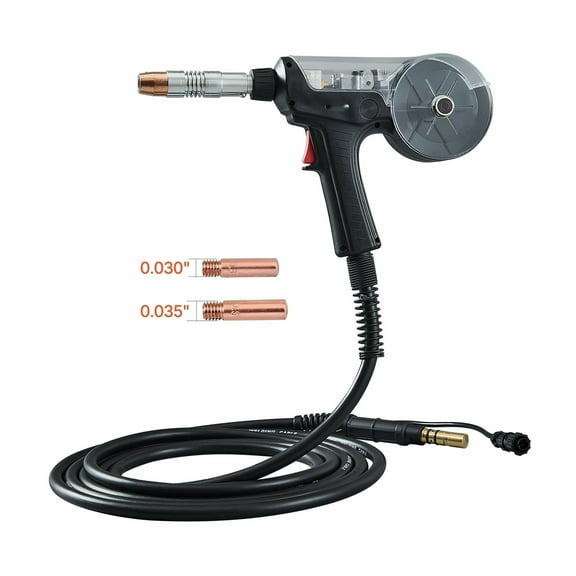200 Amp Spool Gun for Hobart IronMan 240 Mig Welders, 20FT Cable, Aluminum/Flux Core Welding, Wire Feed System, Lightweight & Ergonomic