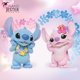 thumbnail image 2 of Pareja de ángeles de Disney, muñecos de bebé hechos a mano con estrellas, serie de dibujos animados, adorables puntadas, decoración hecha a mano, regalo para niños, 2 of 5