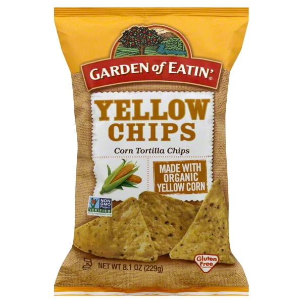 Garden Of Eatin' Organic Yellow Corn Tortilla Chips, 8.1 Oz. Walmart