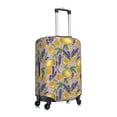 thumbnail image 3 of Balery Luggage Cover Lavender Flowers Print Suitcase Covers for Luggage Elastic Washable Suitcase Protector Fits 18-32 Inch Luggage-X-Large, 3 of 9