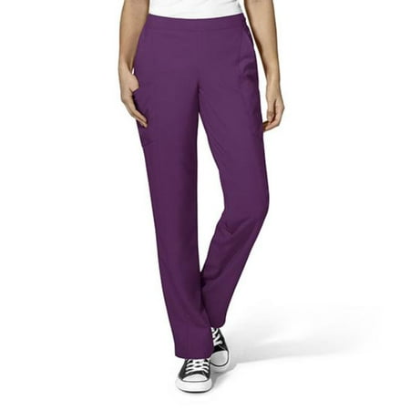 

Women s Petite Pluse Size Flat Front Double Cargo Scrub Pant