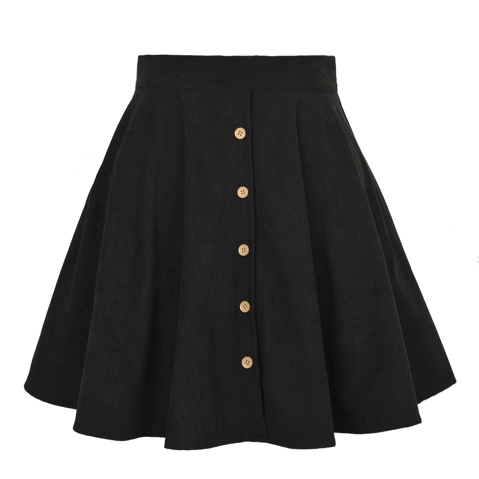 Black corduroy 2025 skirt queen