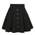 thumbnail image 5 of EDFBUYKRS Female Skirts Maxi Skirts for Women Fall 2026 2023 Women's Solid Corduroy Autumn Winter Skirt Fashion Button High Waist Umbrella Skirt for Women, 5 of 5
