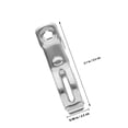 thumbnail image 2 of BESTYASH 2Pqt Pinzas Para Ropa De Acero Inoxidable Clips Antiviento Para De Ropa Y Toallas, 2 of 6