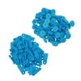 thumbnail image 2 of Ear Tag For Livestock, Animal Blank Safe Durable Ear Tags 100pcs TPU Soft   For Breeding Population Prevention Control No Letters, Blue, 2 of 8