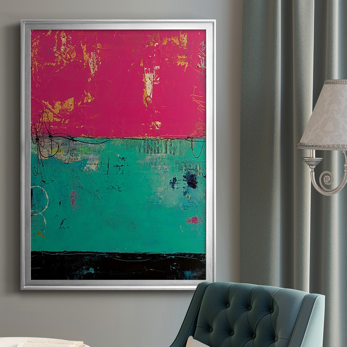 Good Mood Premium Framed Print, in Gold, Black, or Silver - Ready to Hang
