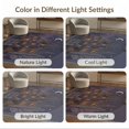 thumbnail image 7 of ODIKA 8'x10' Washable Area Rug Midnight Blue Victorian Manor Inspired Design Elegant Architectural Motifs with Starry for Dining Room, Large Office, Lounge, Non-Slip Chair-Friendly Mat, 7 of 7
