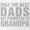 thumbnail image 2 of CafePress - Only The Best Dads Get Promoted To Grandpa Trucker - Adjustable Unisex Printed Trucker Hat with Mesh Back, 2 of 10
