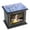 9IN-200LBS-Tree, variant on 6 Inches Small Wood Urns for Ashes, Funeral Memorial Urns with Photo Frame, Small Urns Keepsake Wooden Urns Box and Casket, Picture Frame Keepsakes Urns for Human/Pet Ashes-Wing