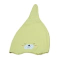 thumbnail image 3 of Baby Pacifier Hat, Lightweight Single Layer Newborn Cap for Spring Summer Fall, Infant Hat for Boys and Girls 0-6 Months, Breathable and Soft for Daily Wear-Yellow, 3 of 4