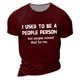 thumbnail image 1 of Men's T-shirt T-shirts Graphic Text Pool3D Printing Street Casual Short Sleeve Printed Clothing Basic3XL, 1 of 4