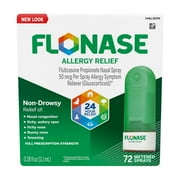 Flonase Allergy Relief Nasal Spray - 0.62 Fl Oz (Pack of 24)