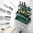 thumbnail image 1 of Feltree Multifunctional Cutlery Knife Rack Integrated Kitchen Storage Rack Knife Fork Spoon Chopsticks Classified Storage Rack, 1 of 8