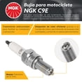 thumbnail image 2 of Bujia NGK C9E para Motocicleta Electrodo Central de Níquel, 2 of 3