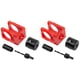 thumbnail image 1 of Kit de Instalación de Cerradura de Puerta de 2 Juegos, Juego de Perforadora para Cerradura de Puerta para Puertas de Madera con Plantilla Guía, 1 of 5
