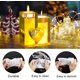 thumbnail image 3 of 2PCS Candles Holder Resin Mold, Love Heart Candlestick Silicone Moulds Tea Light Holder DIY Epoxy Decoration Crafts Casting Molds for Couples Valentine's Day Home Candle Decor, 3 of 5