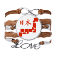 thumbnail image 1 of Japanese Character Expressions Tokyo Games Bracelet Chain Rope Ornament Wristband, 1 of 3