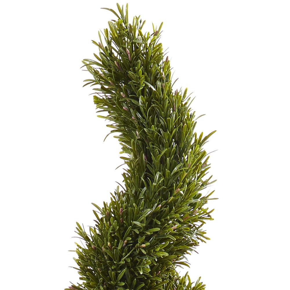 Nearly Natural Home Decor 6' Rosemary Spiral Tree (Indoor - Outdoor)