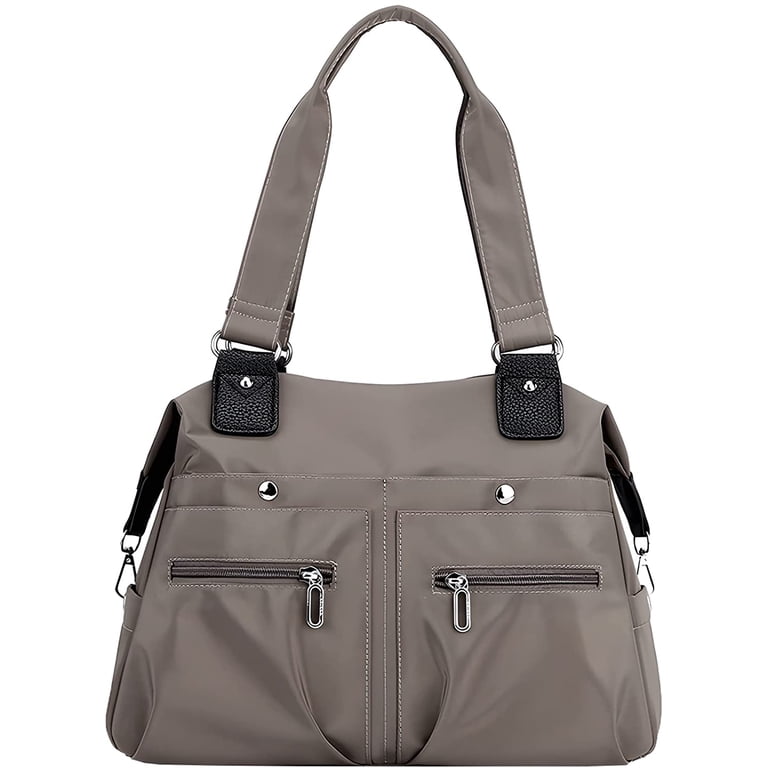 2023 Large Capacity Waterproof Multi Pocket Nylon Shoulder Bag 