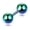 multicolor 1.2*6*5, variant on Surgical Steel Balls Ear Stud Piercing Curved Barbell Body Piercing Jewelry-silver 1.2*6*5