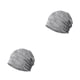 thumbnail image 3 of Qarigey Cool Running Cap Moda Gorras transpirables Tocado Senderismo Béisbol Equitación Hip Hop Gorro Ligero Hombres Sombreros Gris Gris 2piezas, 3 of 6