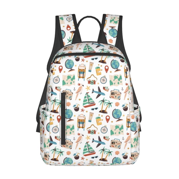 Disketp Travel1 Mochila Ligera e Impermeable, Mochila de Día Resistente para Viajes, Senderismo y Uso Diario para Hombre y Mujer