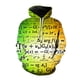 thumbnail image 3 of Sudadera con capucha con estampado 3D divertido, ropa de calle gráfica con fórmulas matemáticas, sudaderas de gran tamaño a la moda para hombres y mujeres, sudaderas con capucha para niños y niñas, ab, 3 of 5