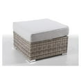 thumbnail image 6 of Living Source International 7-Piece Wicker / Rattan Sectional Set in Gray, 6 of 8