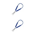 thumbnail image 1 of Guardoinrt Safety Sturdy Elastic Stationery Scissors Multi-functional Self-Opening Office Paper Shear Teens Students Blue 2Set, 1 of 6